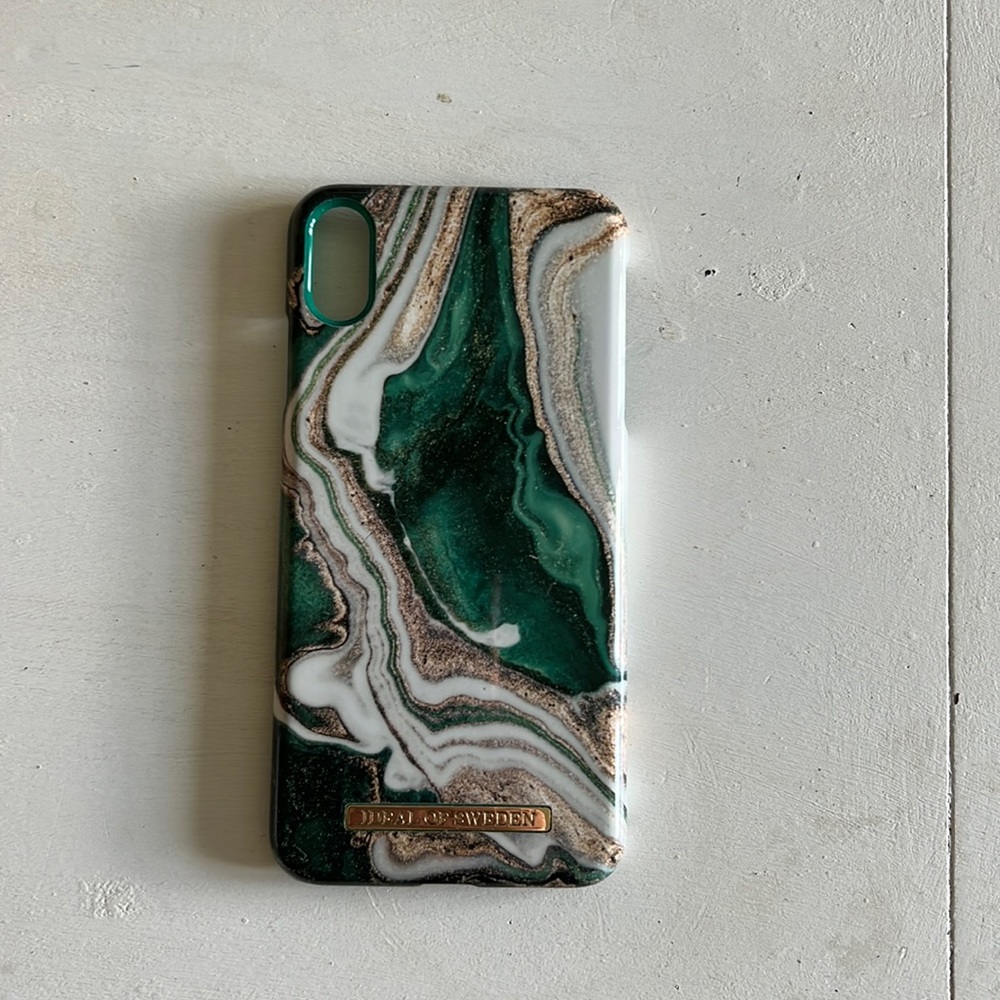 iPhone Golden Jade Marble XS Max case
